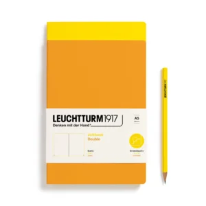 Jottbook Lightweight Notebook Alternatives Packs of 2 Lemon and Rising Sun