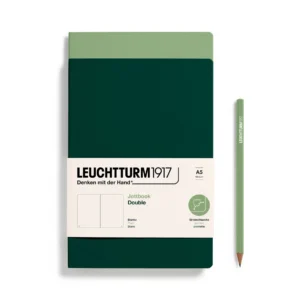 Jottbook - Lightweight Notebook Alternatives - Packs of 2 - Sage and Forest Green