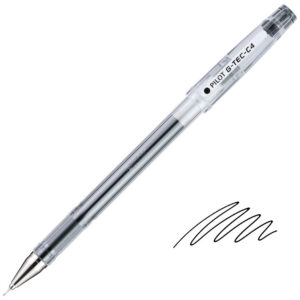 Pilot G-Tec-C Gel Pen - 0.4 mm - Black
