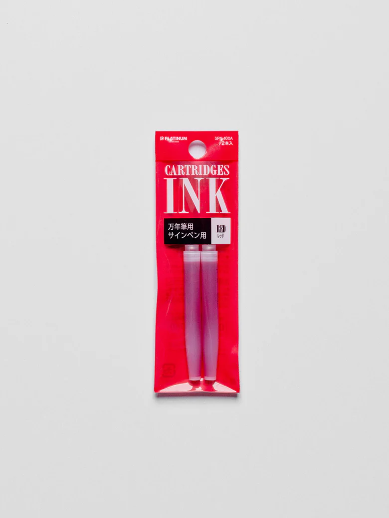 Platinum Preppy Cartridges - Red