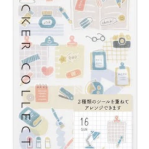 Midori Planner Stickers - Removable - Stationery - 2 Sheets